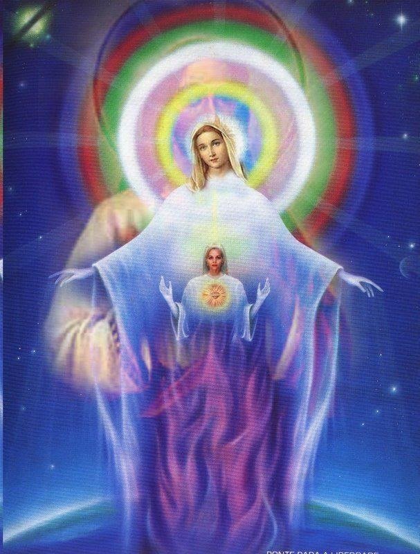 Mãe Maria – “Façam o bem para seus irmãos mais descrentes” – 09.04.2014