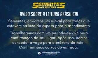 Atenção lista de espera para Leitura Akáshica e Mentoria com Neva (Gabriel RL)!