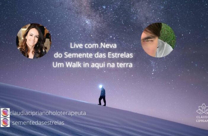 Live perguntas e respostas sobre mediunidade, hierarquia, walk-in, família estelar e mais!