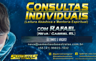 Últimas 5 vagas para janeiro! Consultas individuais (Leitura Akáshica e Mentoria)