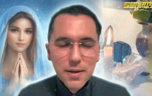 Neva Gabriel RL transmitindo mensagem de Mãe Maria sobre a cura da tristeza e mágoa do coração