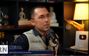 Neva no LIN Podcast revelando o que está para acontecer na Terra e os detalhes da transição planetária