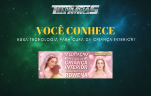 Divulgação da meditação para cura da crianca interior conduzida por Mestra Rowena com Neva