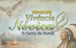 Banner promocional para reservas Vivência Névica 2027 O Canto do Xamã no Carnaval
