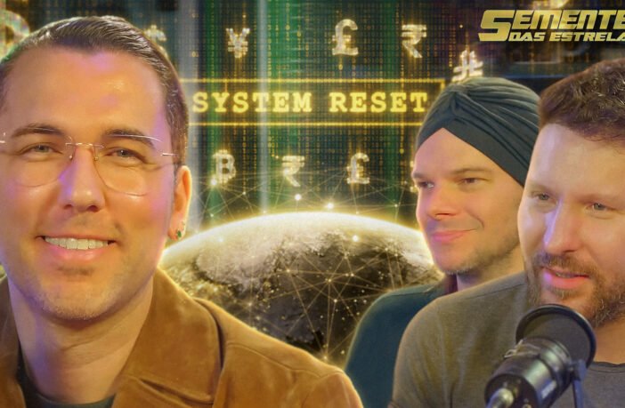 Neva em entrevista ao podcast Paranormal Experience explicando como se preparar para o reset financeiro mundial