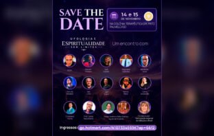 Banner do evento Ufologia e Espiritualidade SEM LIMITES em Palmelo GO com Neva