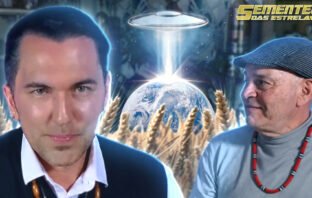 Corte de vídeo no portal Sementes das Estrelas com Neva e Joel Aleixo sobre como acontece a separação do joio do trigo na transição planetária