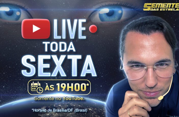 Imagem de divulgação da live de sexta com Neva no Sementes das Estrelas sobre o tema as pessoas te dão o que elas são
