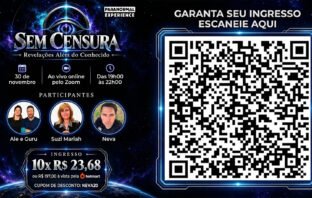Imagem de divulgação no portal Sementes das Estrelas do evento Sem Censura - Revelações Além do Conhecido
